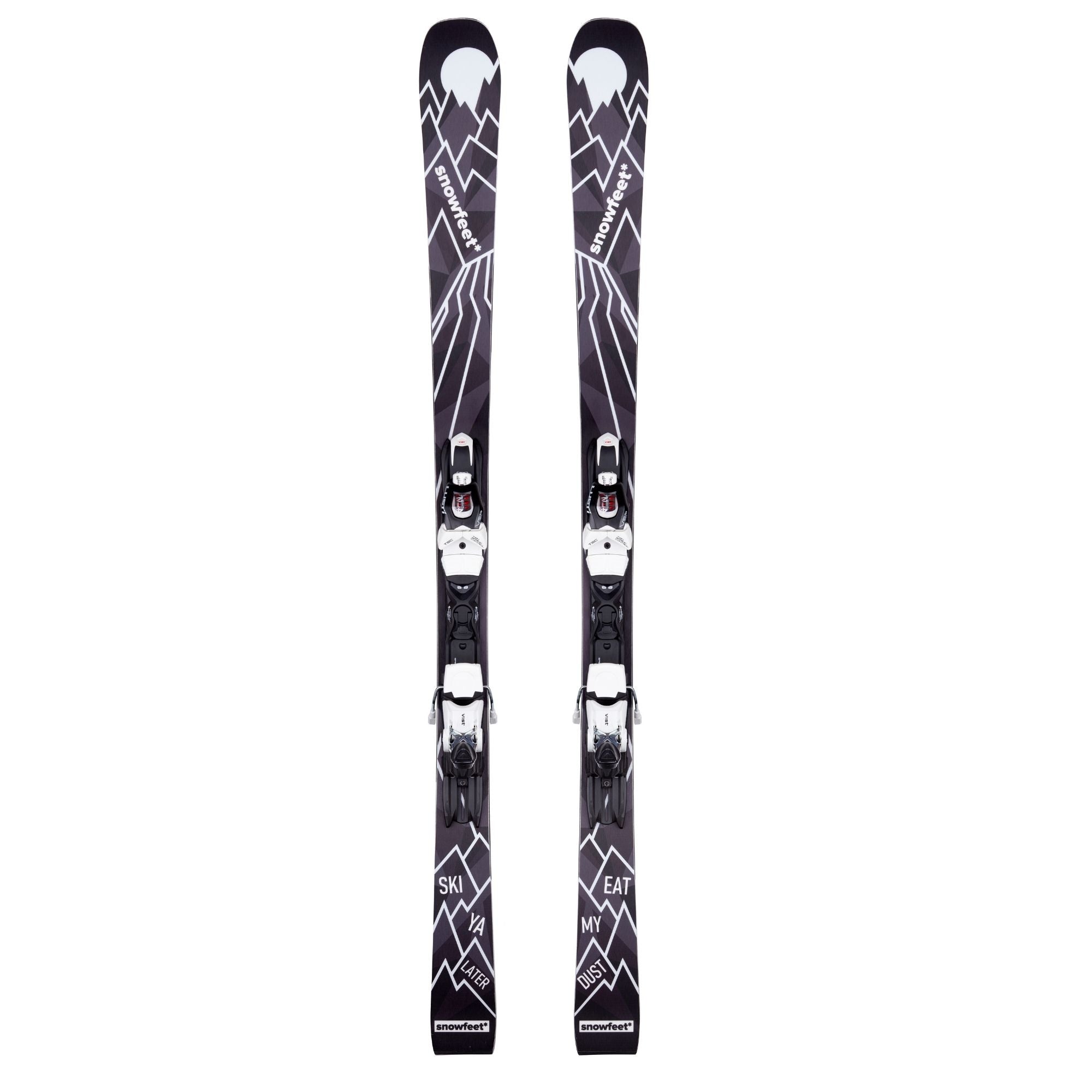 snowfeet ski 156 cm freedom ski limited edition all mountain ski