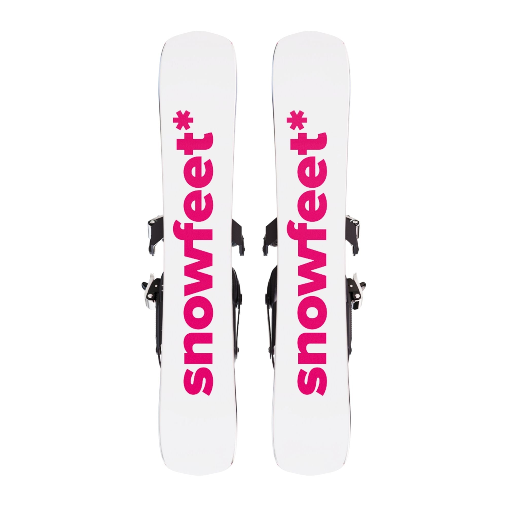 snowfeet-snowblades-bindings-for-snowboard-boots-black-skiboards-shortski-pink