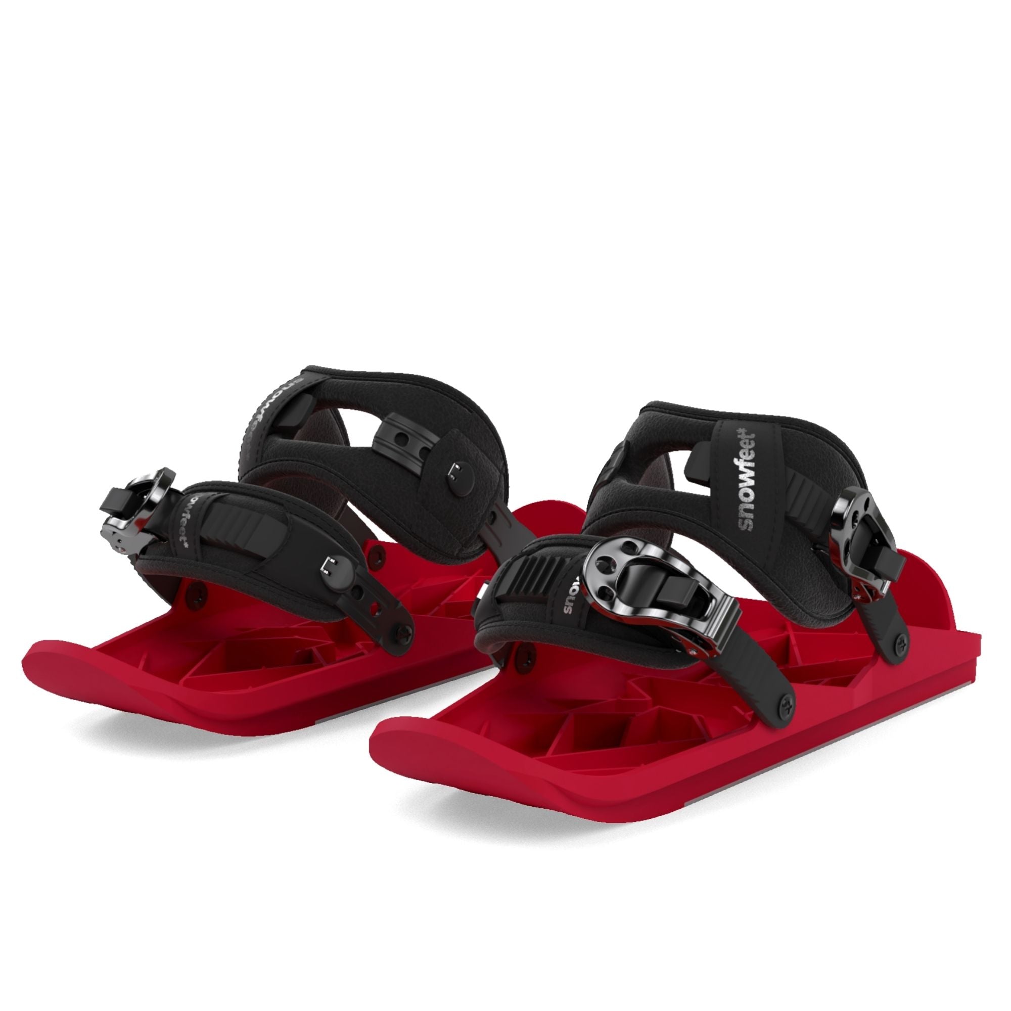 snowfeet x mini ski skates for snow snowskates short ski 