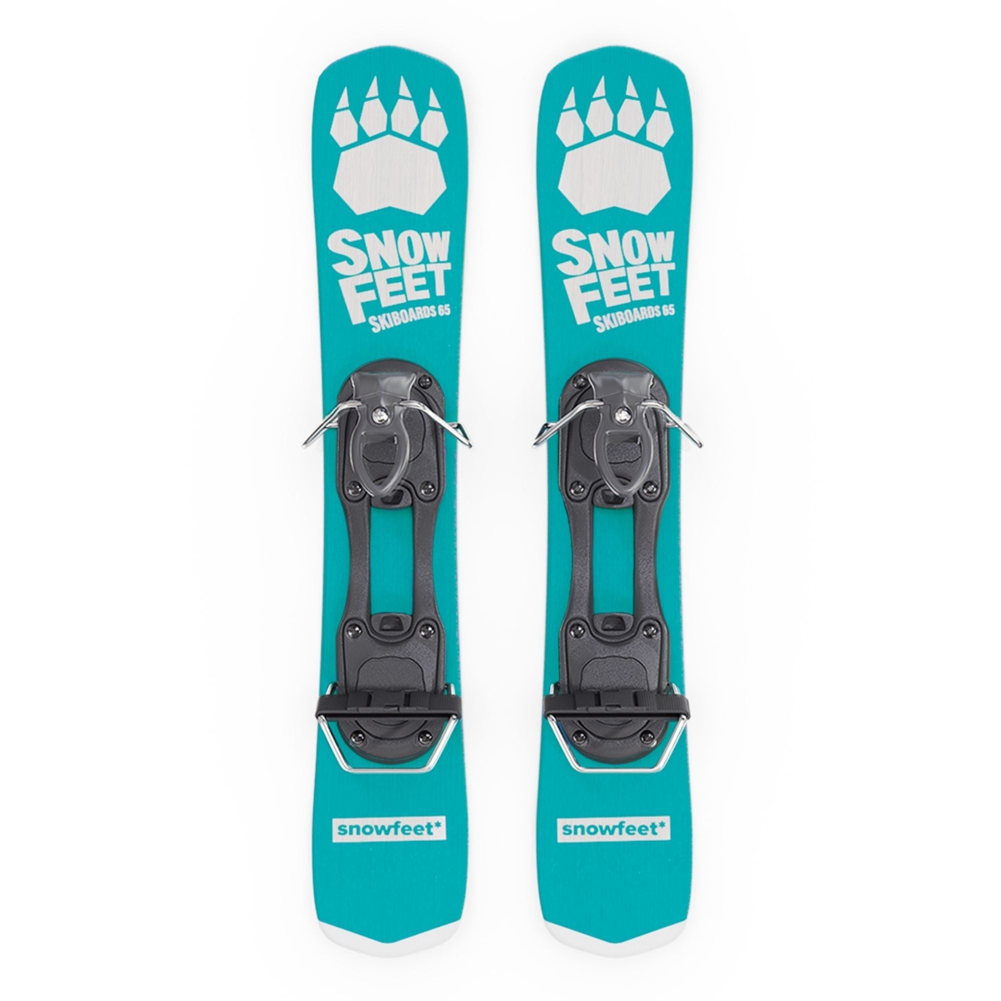 snowfeet-snowblades-for-snowboard-boots-black-skiboards-shortski-65cm-blue-turquoise