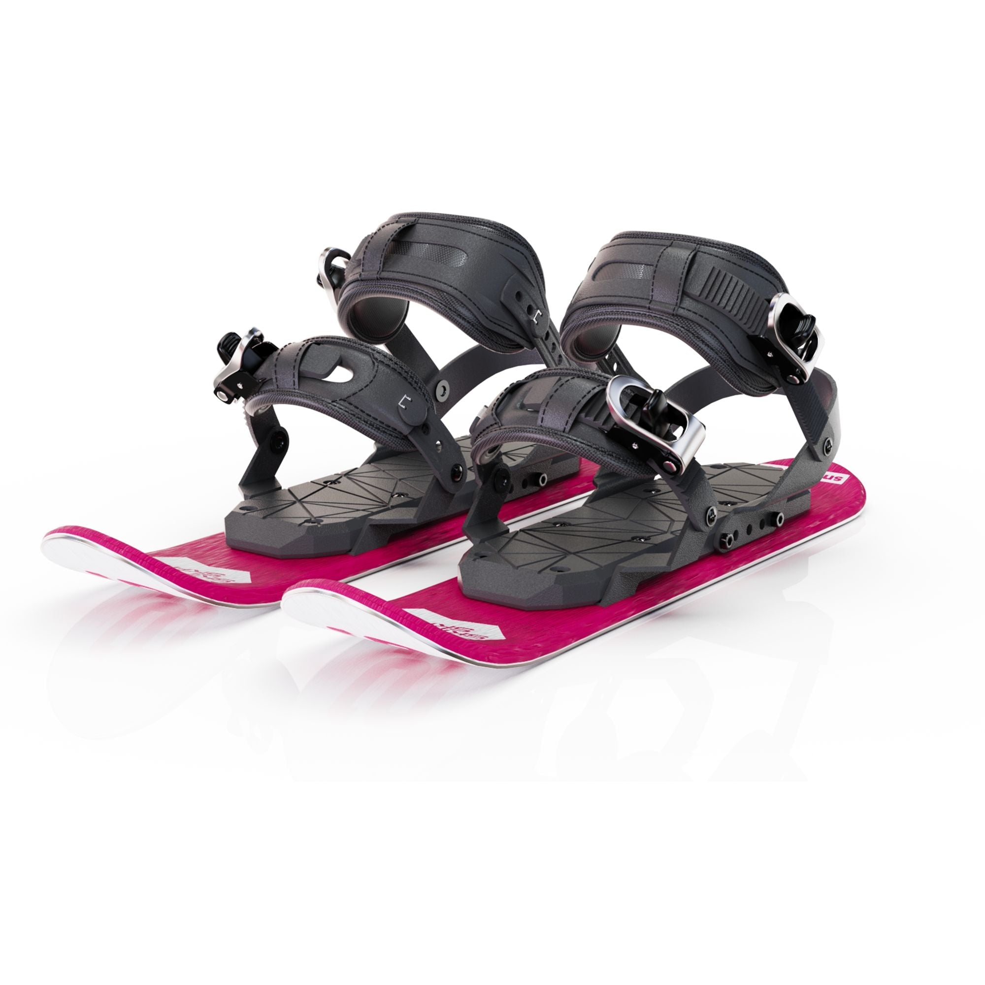 skiskates snowfeet miniski shortski shortestski snowboard boots bindings