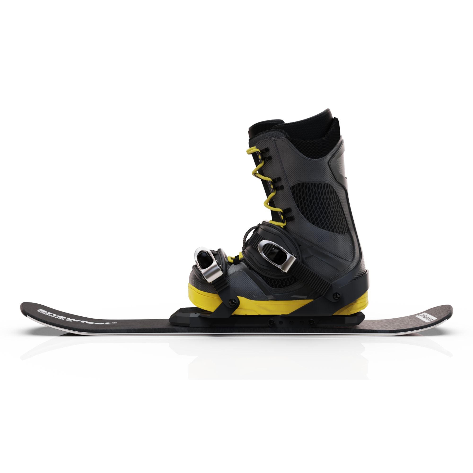 snowfeet-snowblades-bindings-for-snowboard-boots-black-skiboards-shortski