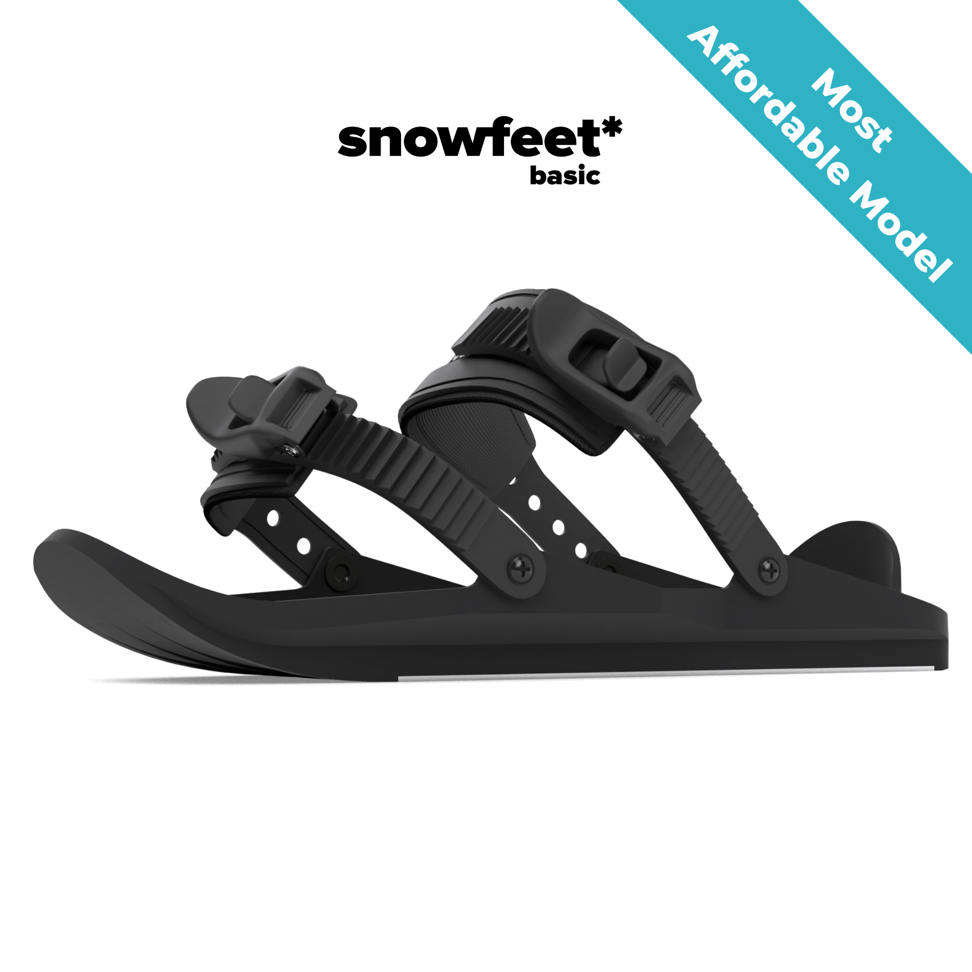 snowfeet mini ski skates for snow snowskates short ski 