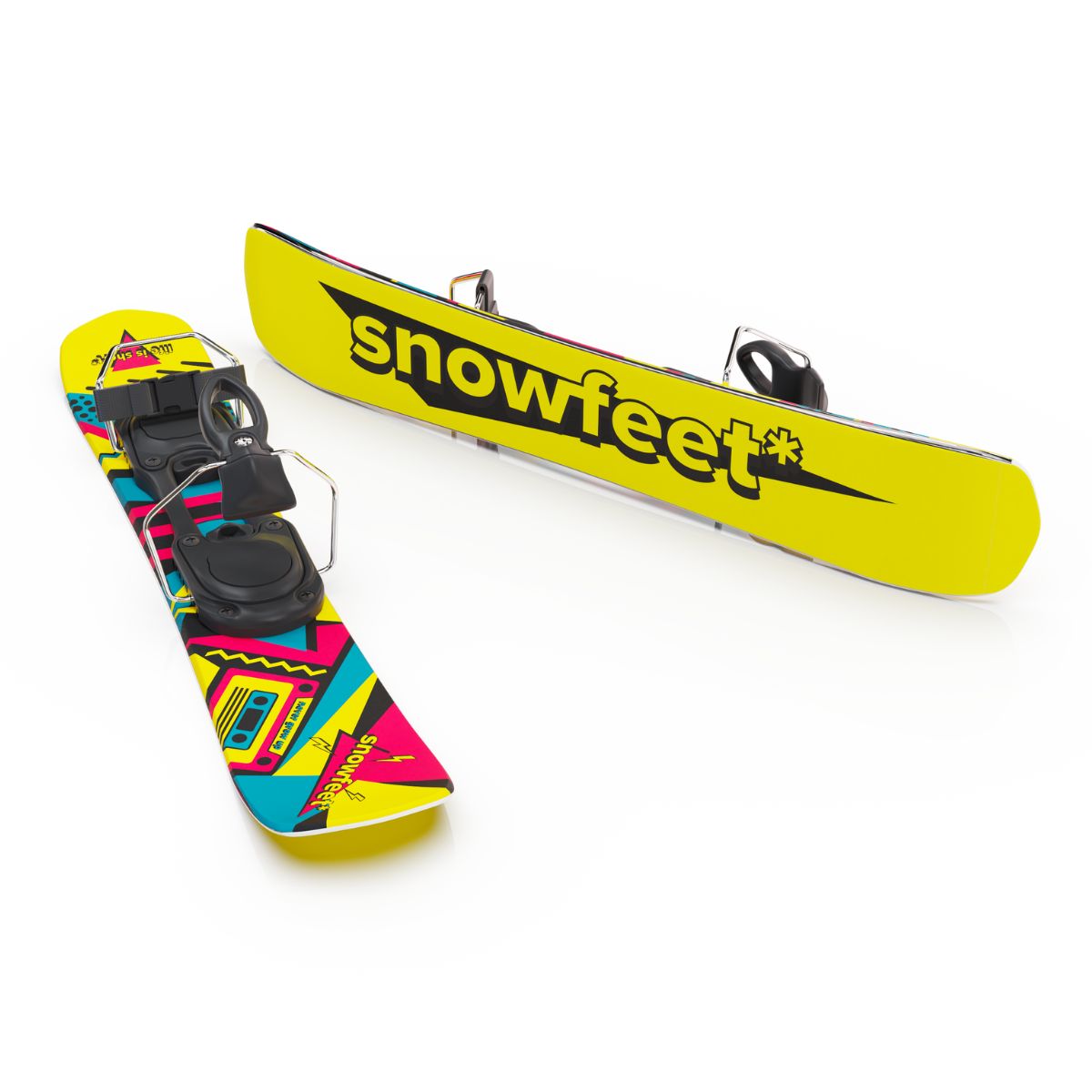 snowfeet-snowblades-bindings-for-ski-retro-skiboards-shortski